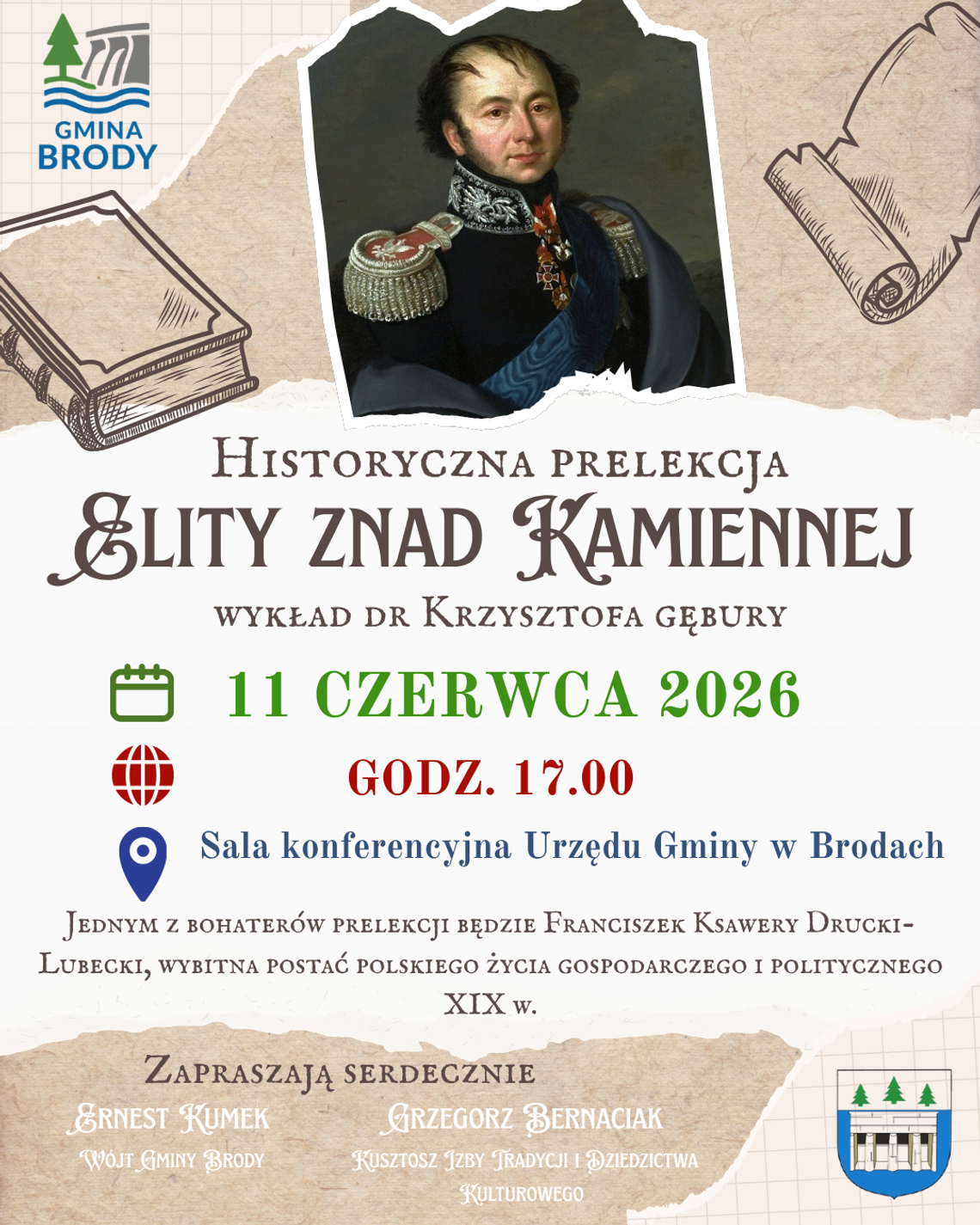 Śladami elit znad Kamiennej. Historyczna prelekcja już w czwartek Śladami elit znad Kamiennej. Historyczna prelekcja już w czwartek
