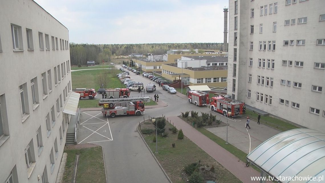 Służby ćwiczyły na obiekcie szpitala