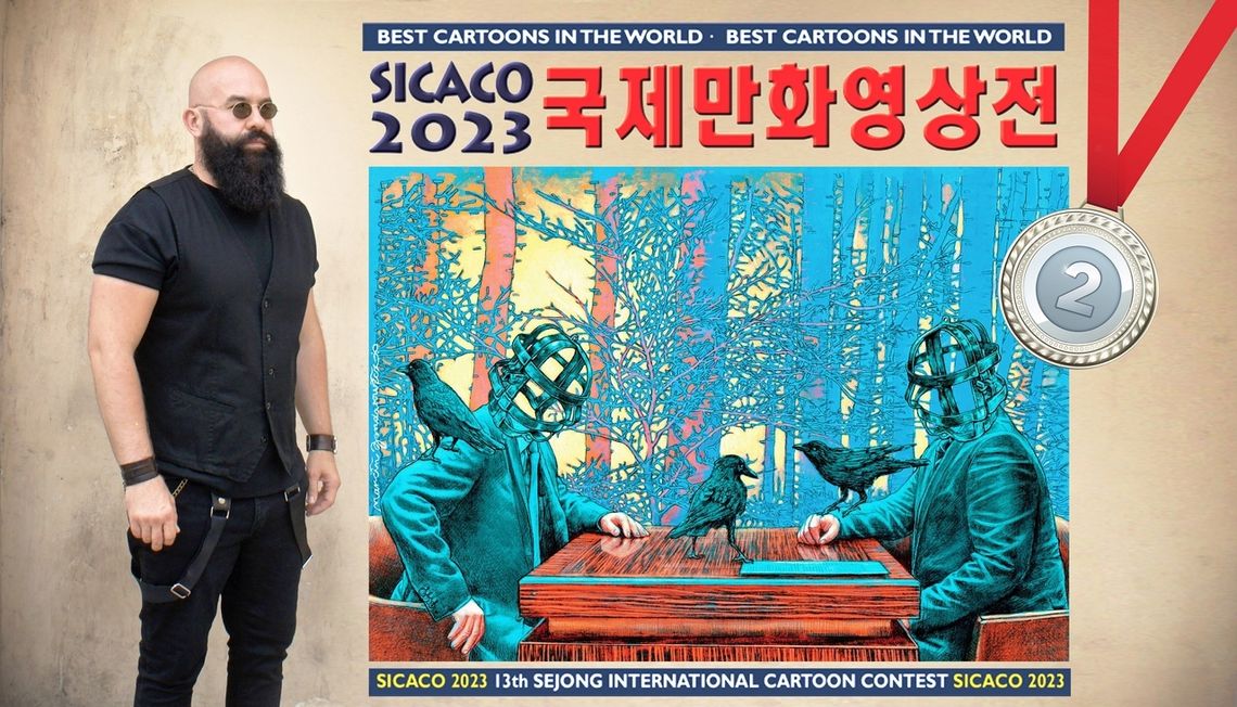 "SREBRNA NAGRODA" Z KOREI DLA MARCINA BONDAROWICZA "SREBRNA NAGRODA" Z KOREI DLA MARCINA BONDAROWICZA