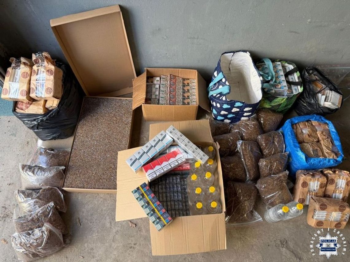 Starachowice: 58-latek wpadł z kontrabandą wartą 49 tysięcy złotych Starachowice: 58-latek wpadł z kontrabandą wartą 49 tysięcy złotych