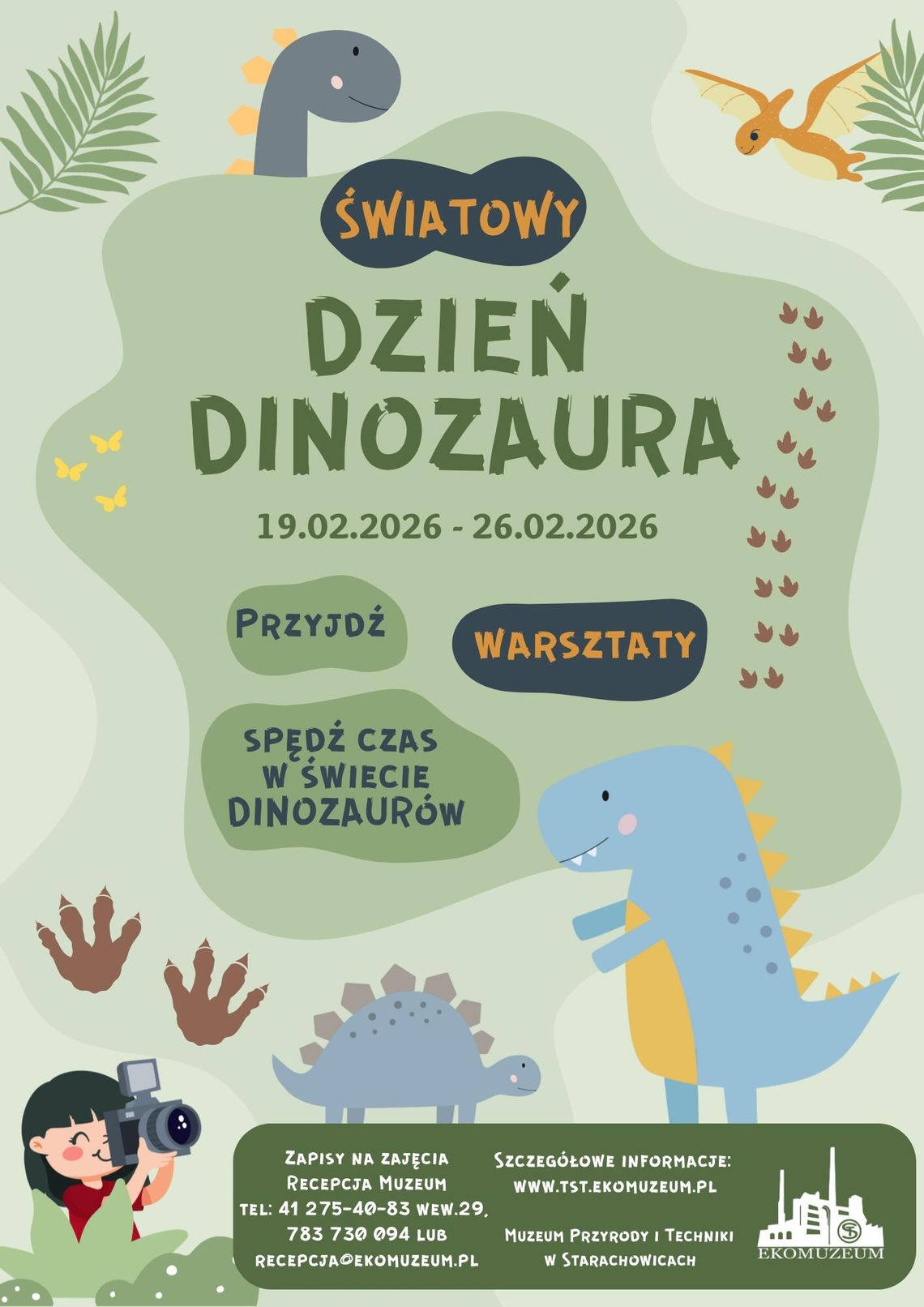 Światowy Dzień Dinozaura w Muzeum Przyrody i Techniki