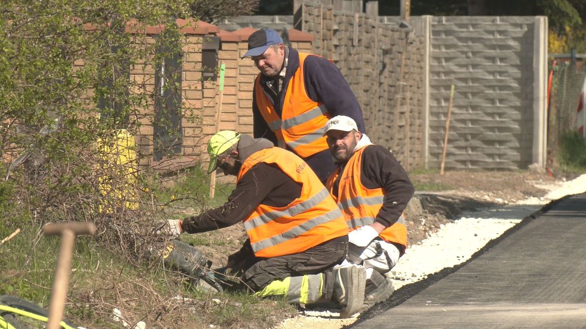 Ul. Kasztanowa w remoncie. Prace na finiszu