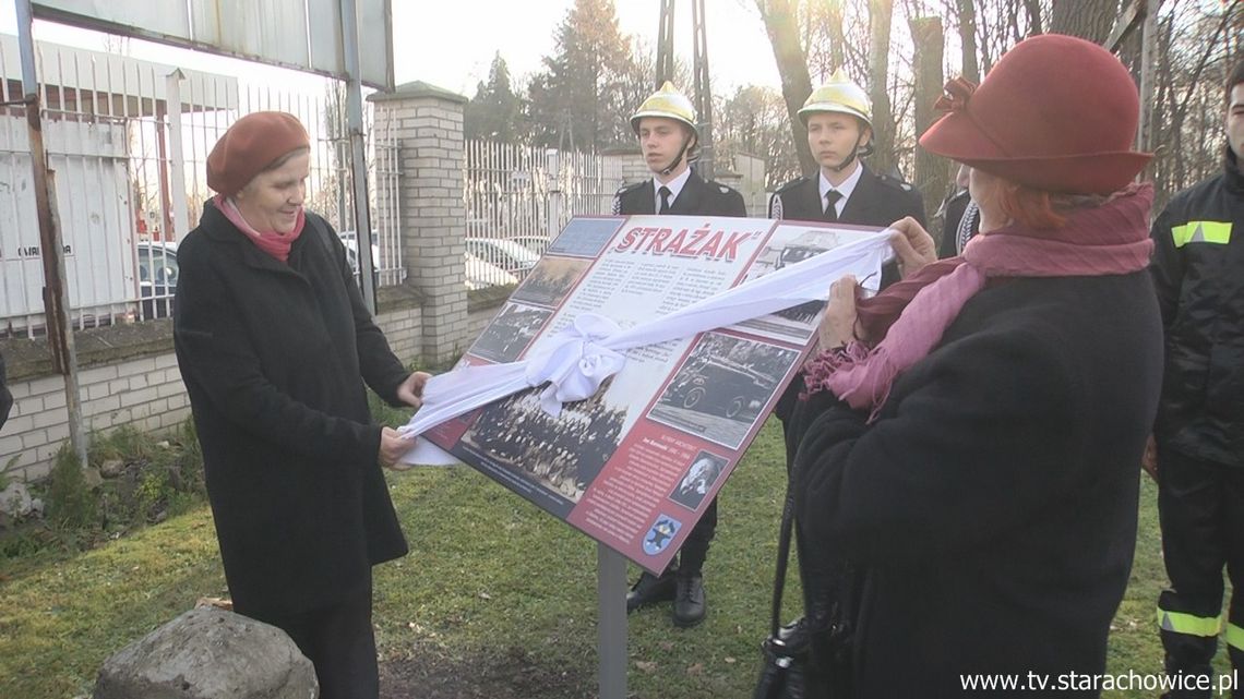 Upamiętnienie przedwojennej remizy strażackiej w Starachowicach
