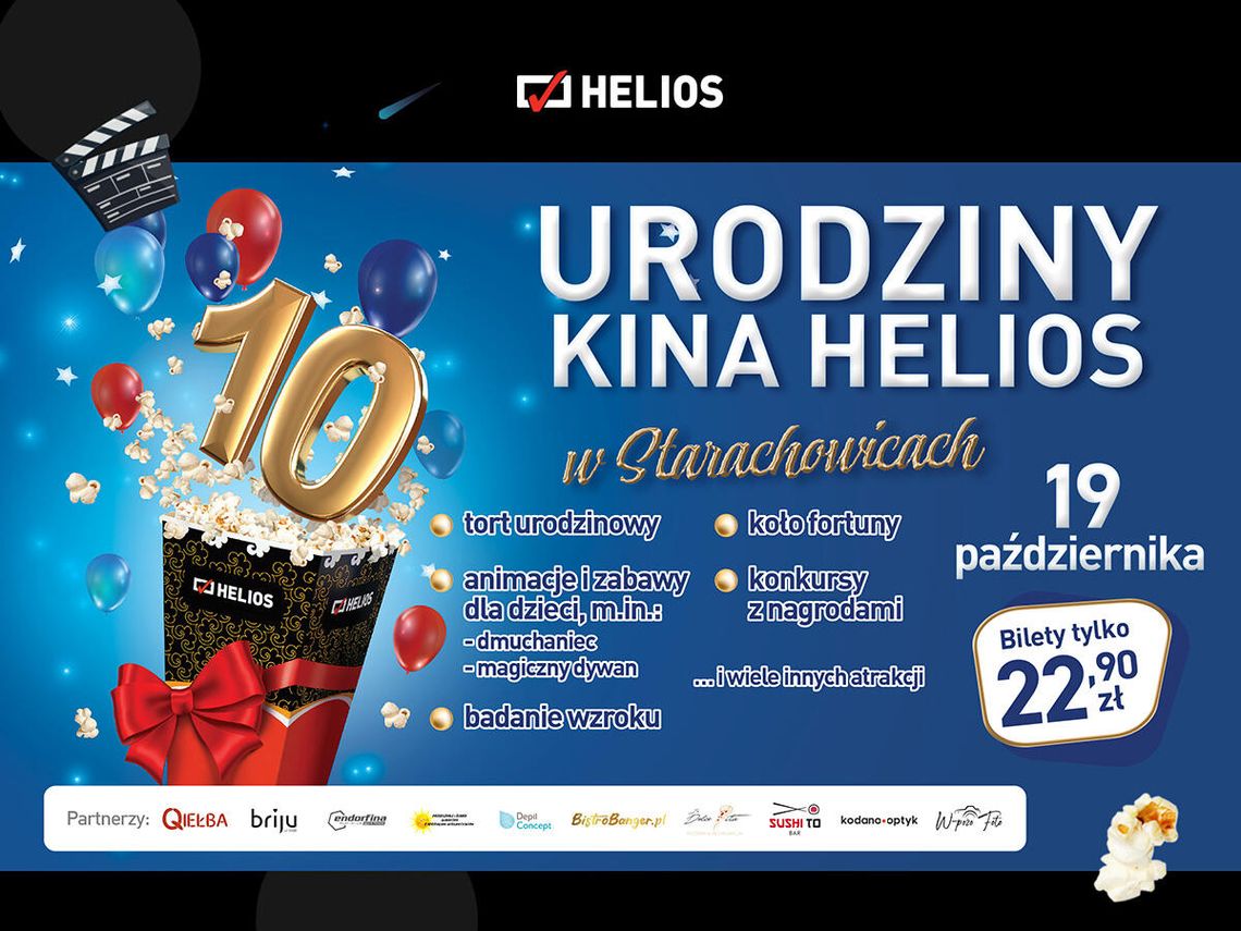 Urodziny Kina Helios!