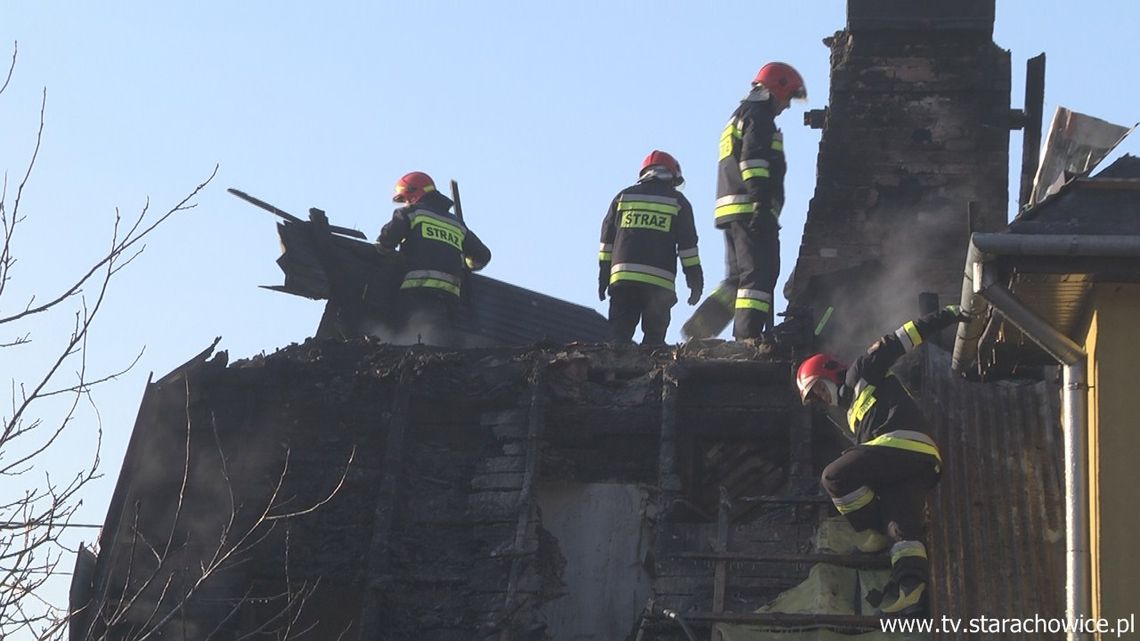 W wyniku pożaru przy ulicy Mickiewicza w Starachowicach zmarła mocno poparzona kobieta