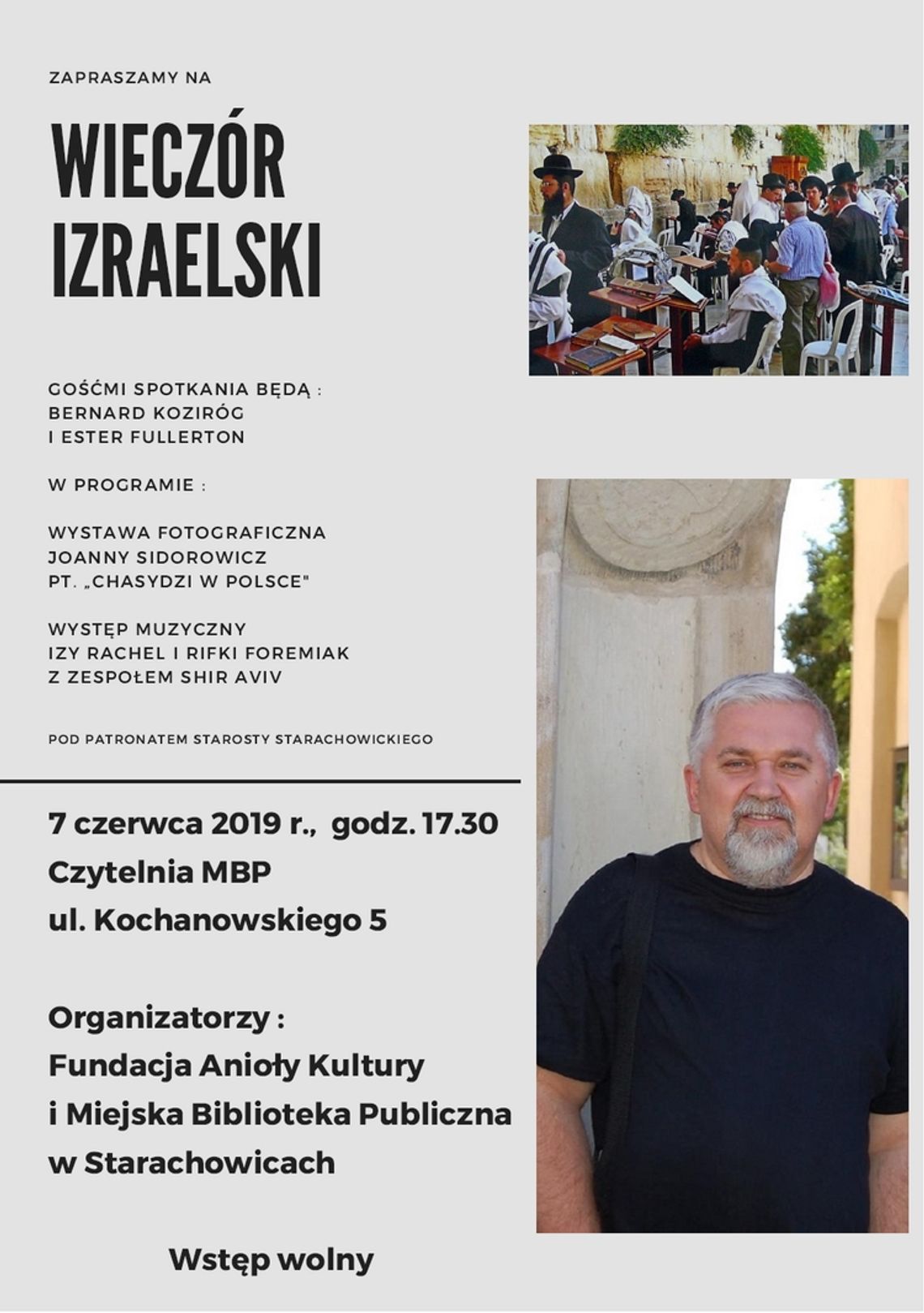Wieczór izraelski w Miejskiej Bibliotece Publicznej Wieczór izraelski w Miejskiej Bibliotece Publicznej