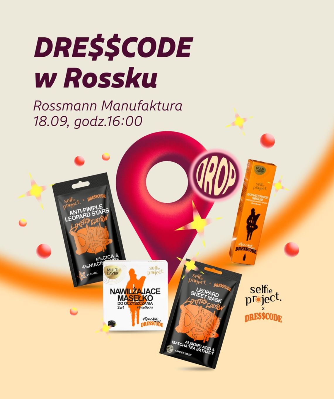 Wyjątkowy DROP w Rossmannie: Selfie Project x DRE$$CODE