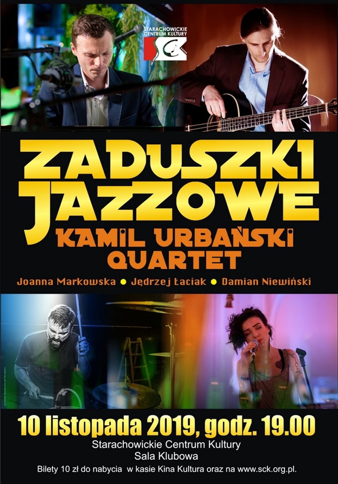 Zaduszki jazzowe. Kamil Urbański Quartet. Zaduszki jazzowe. Kamil Urbański Quartet.
