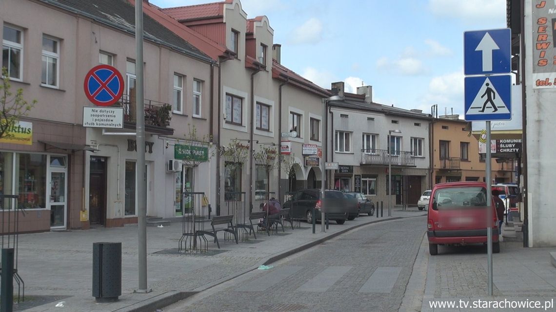 Zakaz parkowania na ulicy Niskiej Zakaz parkowania na ulicy Niskiej