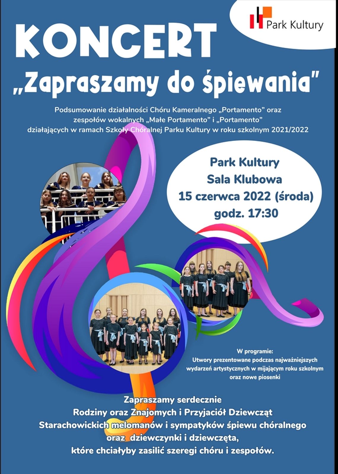 „Zapraszamy do śpiewania”! „Zapraszamy do śpiewania”!