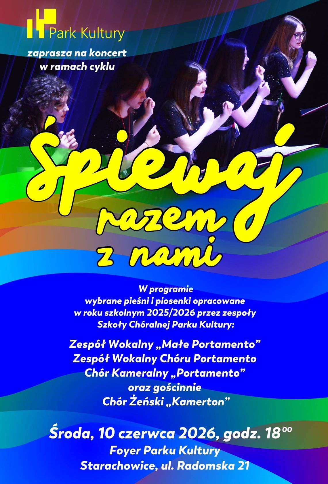 Zapraszamy na tydzień wypełniony niezwykłymi wydarzeniami - spędźcie go razem z nami w Parku Kultury! Zapraszamy na tydzień wypełniony niezwykłymi wydarzeniami - spędźcie go razem z nami w Parku Kultury!