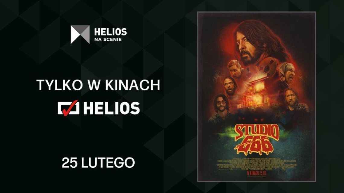 Zapraszamy wszystkich fanów rock’a i nie tylko do Kina Helios w Starachowicach na STUDIO 666! Zapraszamy wszystkich fanów rock’a i nie tylko do Kina Helios w Starachowicach na STUDIO 666!