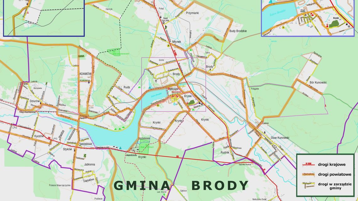 Zimowe utrzymanie dróg w gm. Brody – ważne telefony