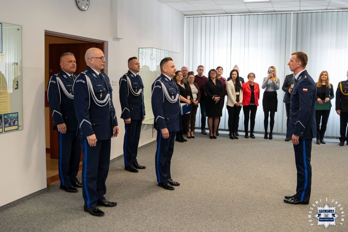 Zmiana na stanowisku Pierwszego Zastępcy Komendanta Powiatowego Policji w Starachowicach
