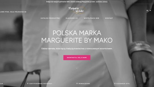 Producent odzieży - Marguerite by Mako