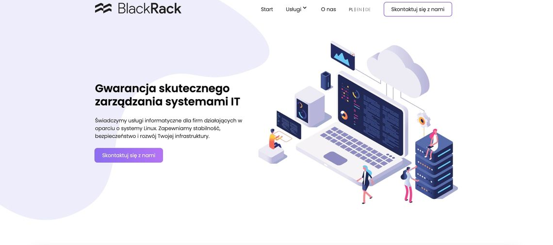 Black Rack - administracja serwerami, wirtualizacja, DevOps Black Rack - administracja serwerami, wirtualizacja, DevOps