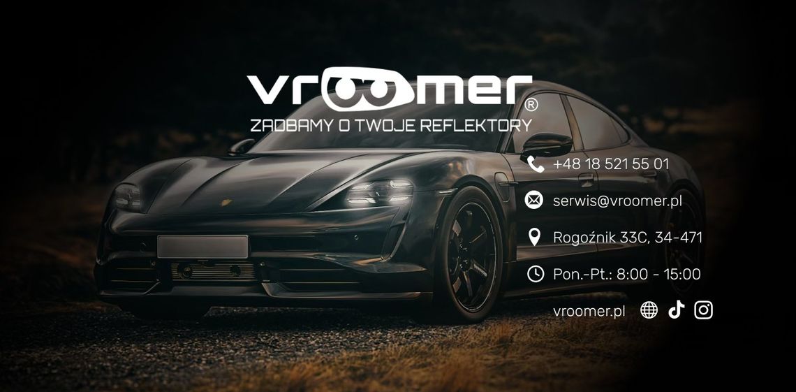 VROOMER - Regeneracja reflektorów